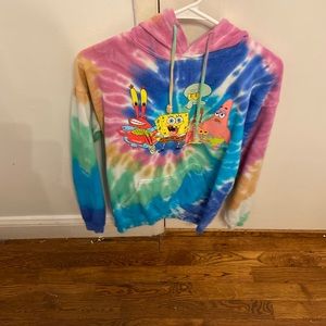 Tie die hoodie